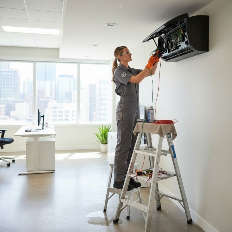 Local Mini Split Ac Repair pros at work