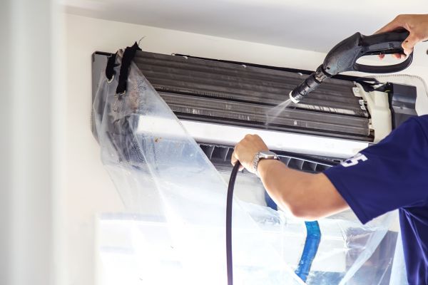 Ductless AC Cleaning